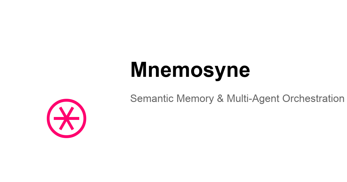 Mnemosyne: Semantic Memory and Multi-Agent Orchestration for LLM Systems